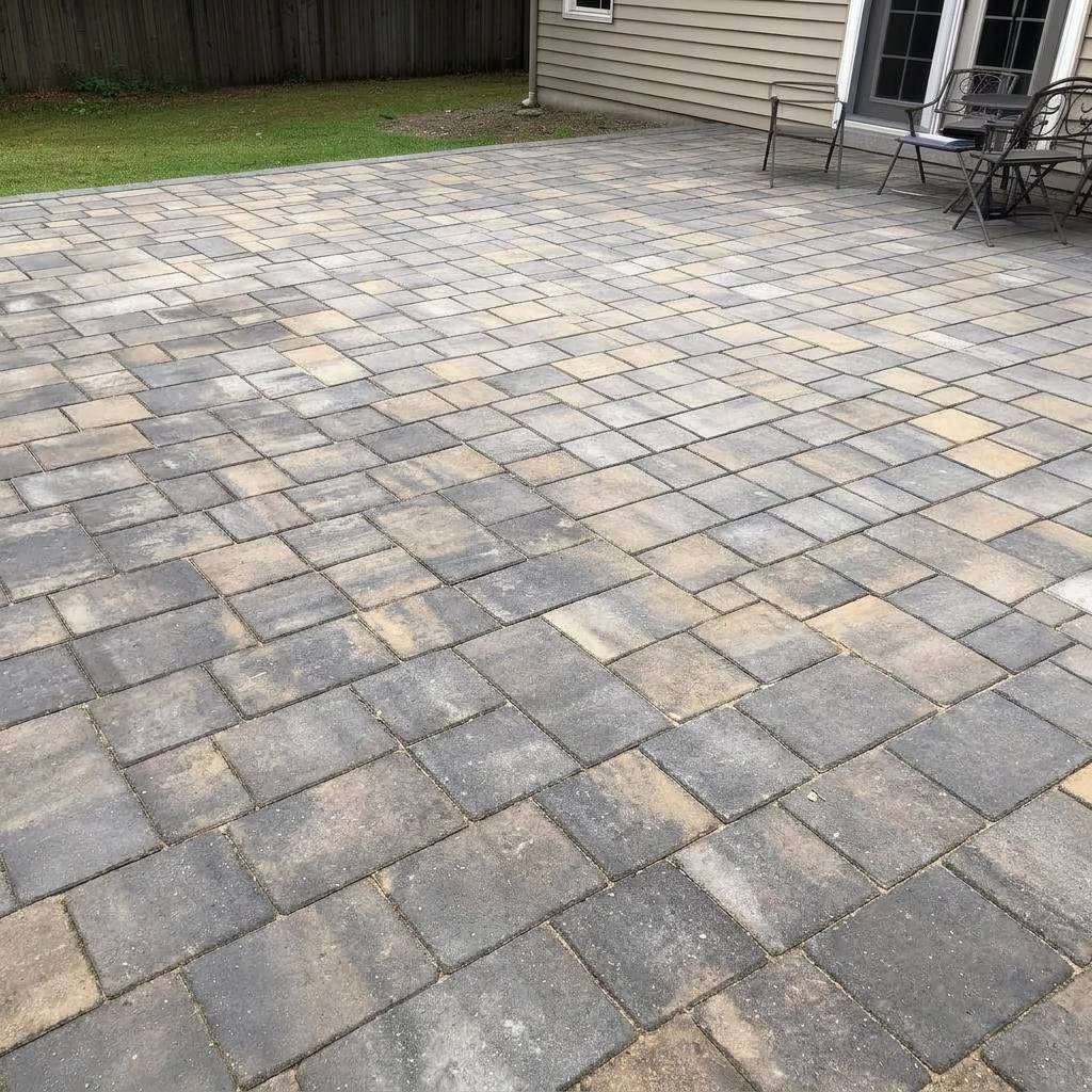 Patio restoration after — Bay Village